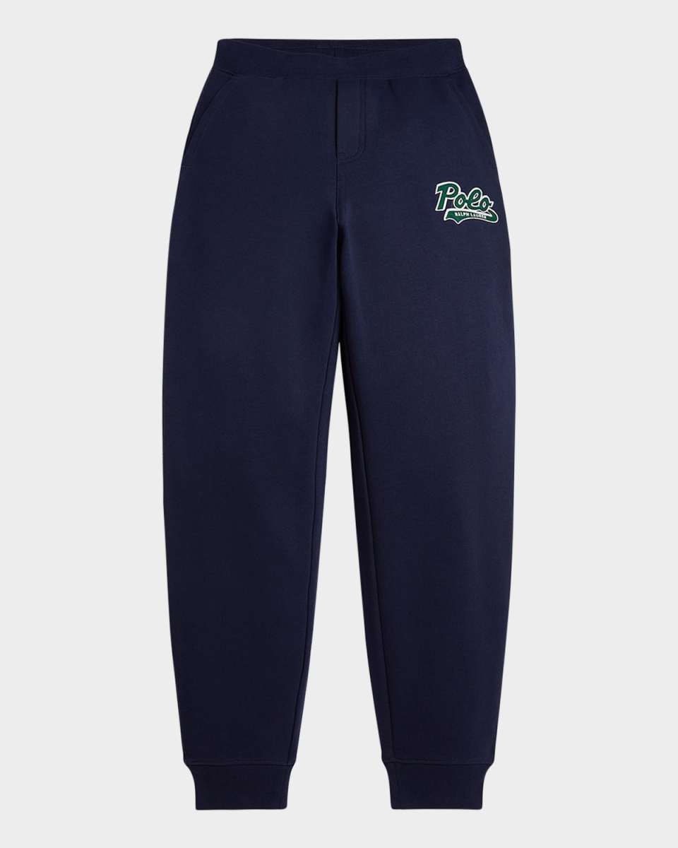 Boy's Seasonal Fleece Logo Sweatpants, Size S-XL